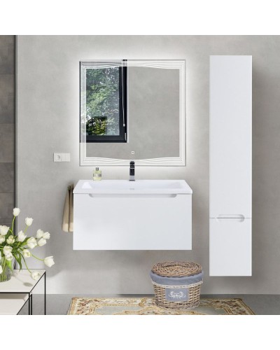 Тумба Bianco Lucido 79,6 см BelBagno Etna ETNA-M-800/380-1C-SO-BL
