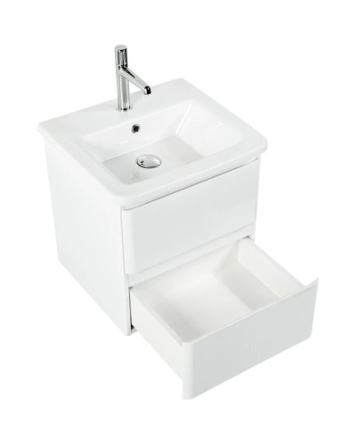 Тумба Bianco Lucido 47 см BelBagno Albano ALBANO-CER-500-2C-SO-BL