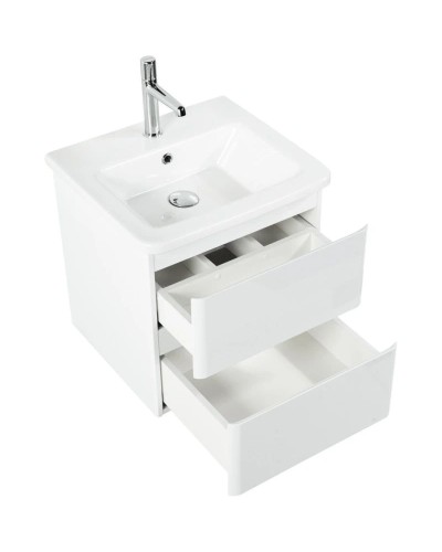 Тумба Bianco Lucido 47 см BelBagno Albano ALBANO-CER-500-2C-SO-BL
