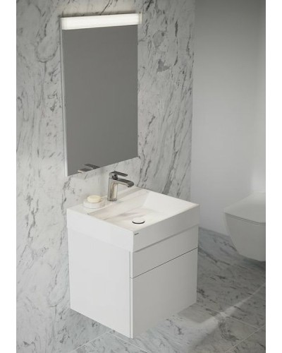 Тумба под раковину Ravak SD Natural 50 X000001051 подвесная Белая глянцевая