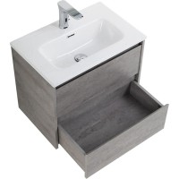 Тумба Cemento Grigio 50 см BelBagno Kraft KRAFT 39-500/390-2C-SO-CG