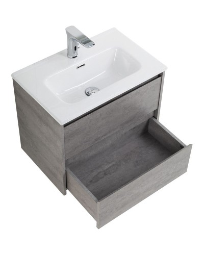 Тумба Cemento Grigio 50 см BelBagno Kraft KRAFT 39-500/390-2C-SO-CG