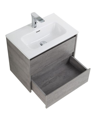 Тумба Cemento Grigio 60 см BelBagno Kraft KRAFT 39-600/390-2C-SO-CG