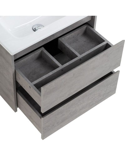 Тумба Cemento Grigio 60 см BelBagno Kraft KRAFT 39-600/390-2C-SO-CG