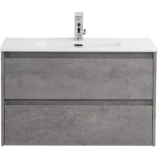 Тумба Cemento Grigio 80 см BelBagno Kraft KRAFT 39-800/390-2C-SO-CG