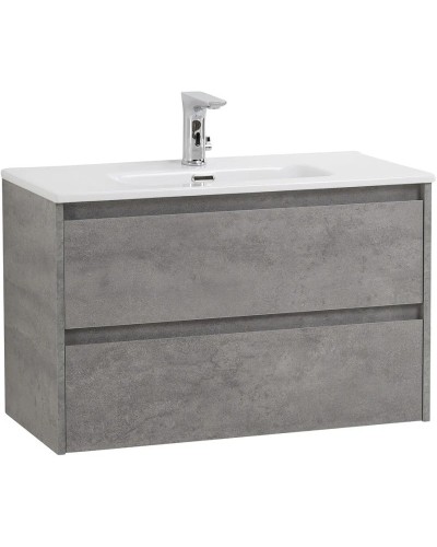 Тумба Cemento Grigio 80 см BelBagno Kraft KRAFT 39-800/390-2C-SO-CG