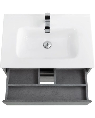 Тумба Cemento Grigio 60 см BelBagno Kraft KRAFT-600-2C-SO-CG