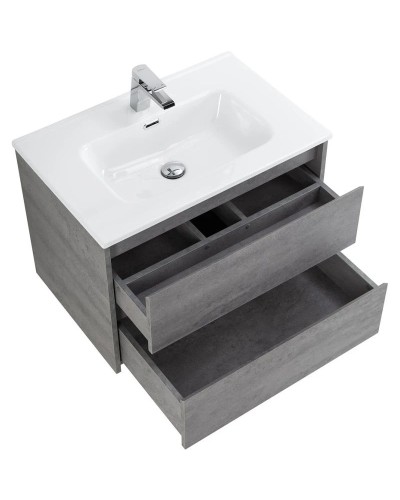 Тумба Cemento Grigio 60 см BelBagno Kraft KRAFT-600-2C-SO-CG