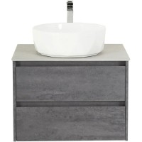 Тумба Cemento Grigio 60 см BelBagno Kraft KRAFT-600-2C-SO-CG