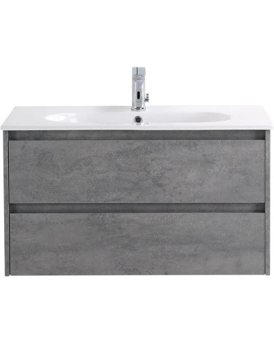 Тумба Cemento Grigio 80 см BelBagno Kraft KRAFT-800-2C-SO-CG