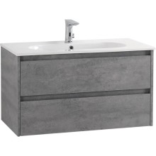 Тумба Cemento Grigio 80 см BelBagno Kraft KRAFT-800-2C-SO-CG