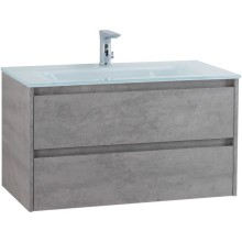 Тумба Cemento Grigio 80 см BelBagno Kraft KRAFT-800-2C-SO-CG