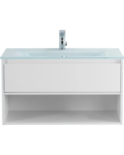 Тумба Bianco Opaco 80 см BelBagno Kraft KRAFT-800-1C-SO-BO
