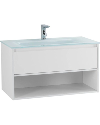 Тумба Bianco Opaco 80 см BelBagno Kraft KRAFT-800-1C-SO-BO