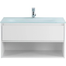 Тумба Bianco Opaco 80 см BelBagno Kraft KRAFT-800-1C-SO-BO
