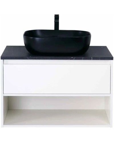 Тумба Bianco Opaco 80 см BelBagno Kraft KRAFT-800-1C-SO-BO