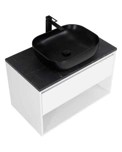 Тумба Bianco Opaco 80 см BelBagno Kraft KRAFT-800-1C-SO-BO