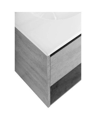 Тумба Cemento Grigio 80 см BelBagno Kraft KRAFT-800-1C-SO-CG