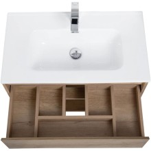 Тумба Rovere Nebrasca Nature 80 см BelBagno Kraft KRAFT-800-1C-SO-RNN