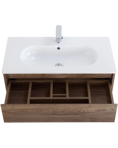 Тумба Rovere Tabacco 80 см BelBagno Kraft KRAFT-800-1C-SO-RT