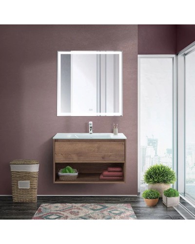 Тумба Rovere Tabacco 80 см BelBagno Kraft KRAFT-800-1C-SO-RT