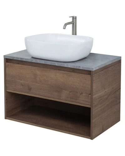 Тумба Rovere Tabacco 80 см BelBagno Kraft KRAFT-800-1C-SO-RT