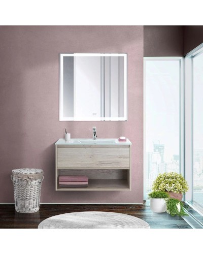 Тумба Rovere Galifax Bianco 80 см BelBagno Kraft KRAFT-800-1C-SO-RGB