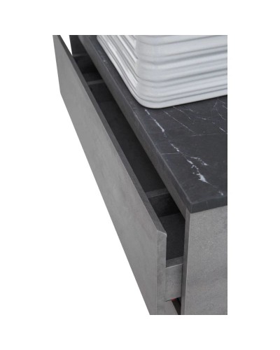 Тумба Cemento Grigio 90 см BelBagno Kraft KRAFT-900-2C-SO-CG