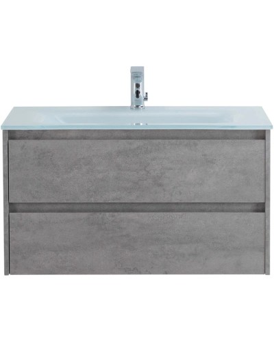 Тумба Cemento Grigio 90 см BelBagno Kraft KRAFT-900-2C-SO-CG
