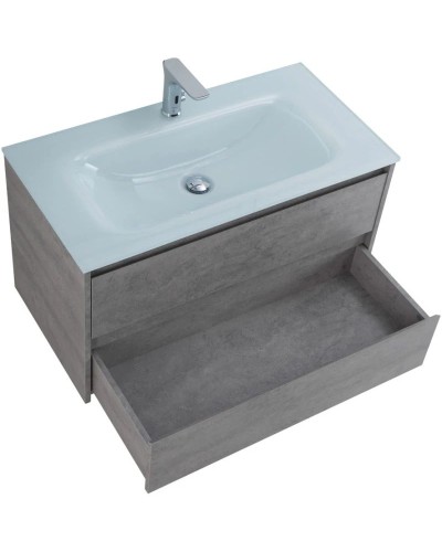 Тумба Cemento Grigio 90 см BelBagno Kraft KRAFT-900-2C-SO-CG
