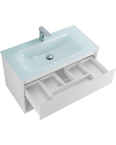 Тумба Bianco Opaco 90 см BelBagno Kraft KRAFT-900-1C-SO-BO