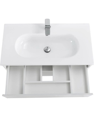 Тумба Bianco Opaco 90 см BelBagno Kraft KRAFT-900-1C-SO-BO