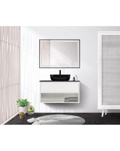 Тумба Bianco Opaco 90 см BelBagno Kraft KRAFT-900-1C-SO-BO