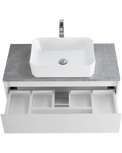 Тумба Bianco Opaco 90 см BelBagno Kraft KRAFT-900-1C-SO-BO
