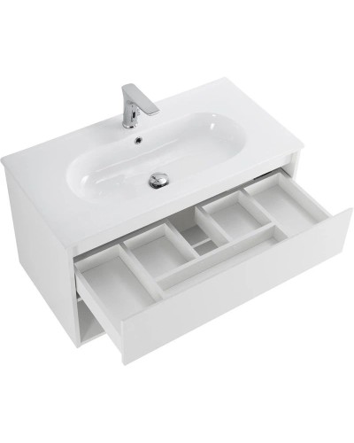 Тумба Bianco Opaco 90 см BelBagno Kraft KRAFT-900-1C-SO-BO