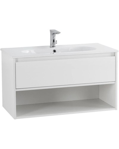 Тумба Bianco Opaco 90 см BelBagno Kraft KRAFT-900-1C-SO-BO