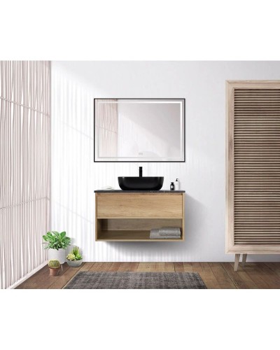 Тумба Rovere Nebrasca Nature 90 см BelBagno Kraft KRAFT-900-1C-SO-RNN