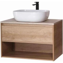 Тумба Rovere Nebrasca Nature 90 см BelBagno Kraft KRAFT-900-1C-SO-RNN