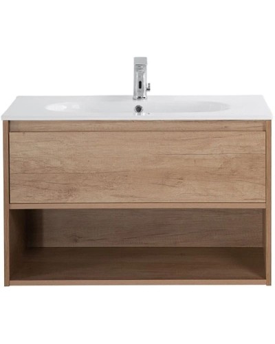 Тумба Rovere Nebrasca Nature 90 см BelBagno Kraft KRAFT-900-1C-SO-RNN