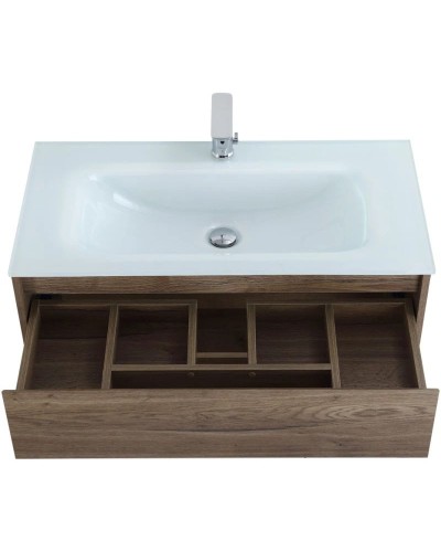 Тумба Rovere Tabacco 90 см BelBagno Kraft KRAFT-900-1C-SO-RT