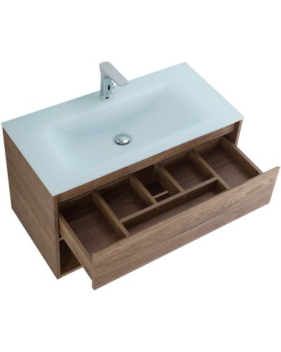 Тумба Rovere Tabacco 90 см BelBagno Kraft KRAFT-900-1C-SO-RT