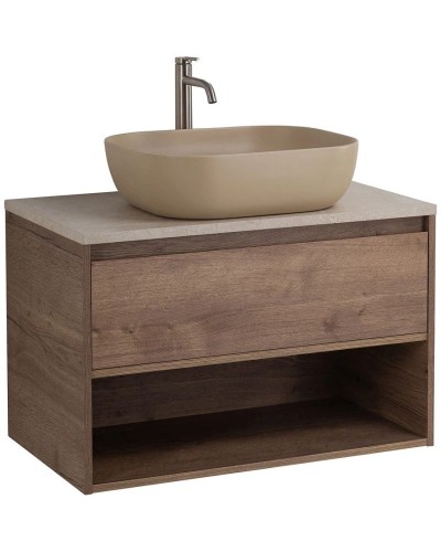 Тумба Rovere Tabacco 90 см BelBagno Kraft KRAFT-900-1C-SO-RT