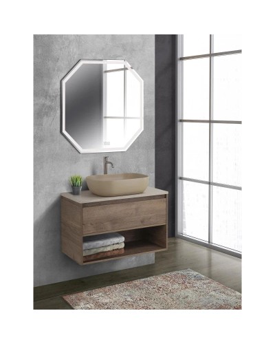 Тумба Rovere Tabacco 90 см BelBagno Kraft KRAFT-900-1C-SO-RT
