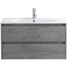 Тумба Cemento Grigio 100 см BelBagno Kraft KRAFT-1000-2C-SO-CG