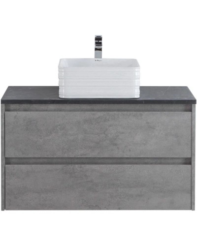Тумба Cemento Grigio 100 см BelBagno Kraft KRAFT-1000-2C-SO-CG
