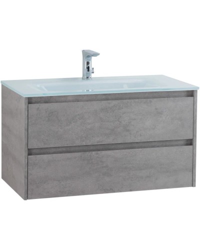 Тумба Cemento Grigio 100 см BelBagno Kraft KRAFT-1000-2C-SO-CG