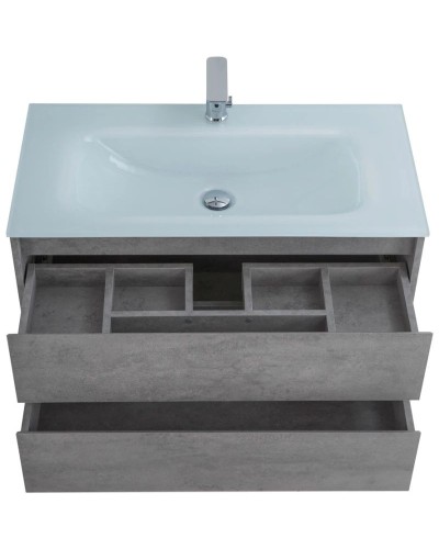 Тумба Cemento Grigio 100 см BelBagno Kraft KRAFT-1000-2C-SO-CG