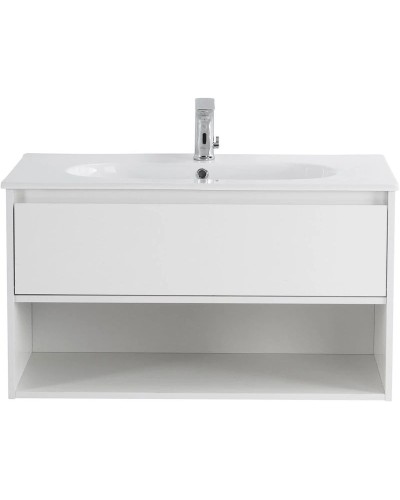 Тумба Bianco Opaco 100 см BelBagno Kraft KRAFT-1000-1C-SO-BO