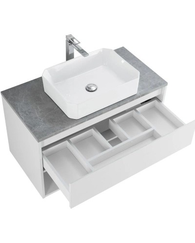 Тумба Bianco Opaco 100 см BelBagno Kraft KRAFT-1000-1C-SO-BO