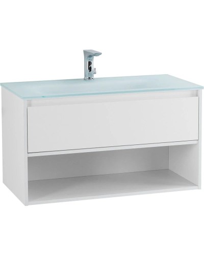 Тумба Bianco Opaco 100 см BelBagno Kraft KRAFT-1000-1C-SO-BO